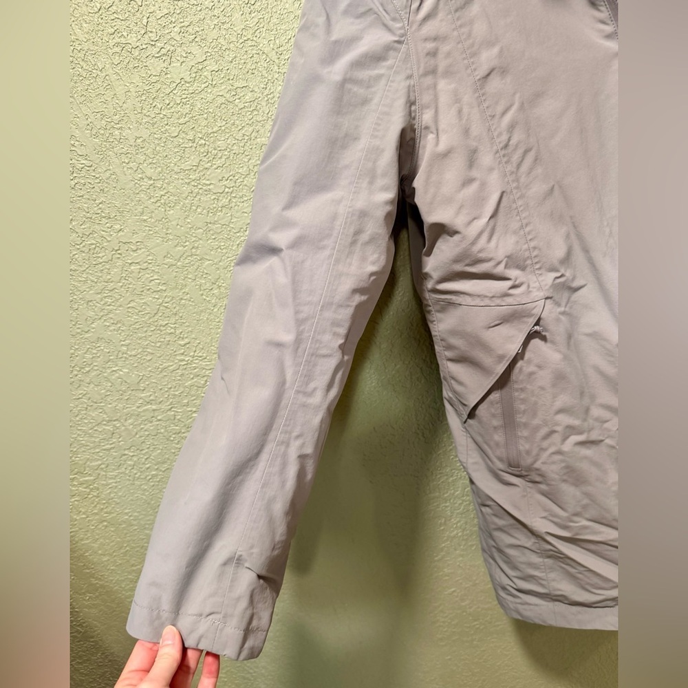 Lands' End 3 in 1 Winter Gray Coat Size S 6-8 - Picture 2 of 9